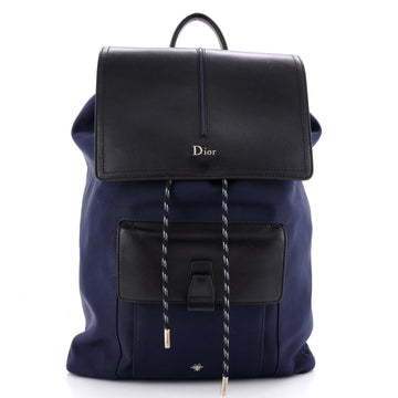 Christian Dior Motion Backpack Nylon and Leather Medium