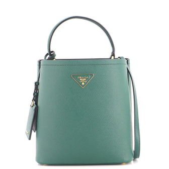 Prada Panier Bucket Bag Saffiano Leather Medium