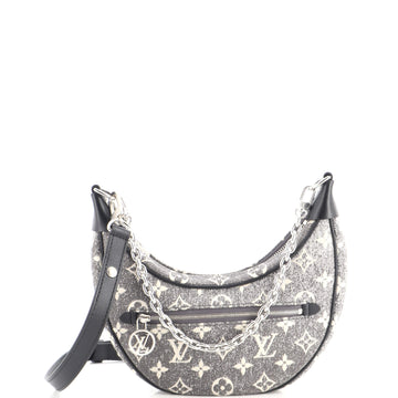 Louis Vuitton Loop Handbag Monogram Jacquard Denim
