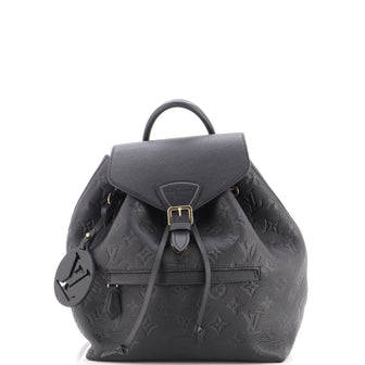 Louis Vuitton Montsouris NM Backpack Monogram Empreinte Leather PM