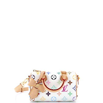 Louis Vuitton x Takashi Murakami Speedy Bandouliere NM Bag Monogram Multicolor Nano