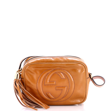 Gucci Soho Disco Crossbody Bag Patent Small