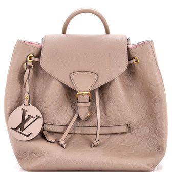 Louis Vuitton Montsouris NM Backpack Monogram Empreinte Leather PM