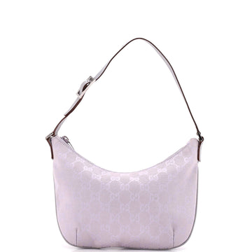 Gucci Vintage Pochette Shoulder Bag GG Canvas Small