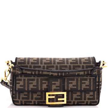 Fendi Baguette NM Bag Zucca Canvas Medium