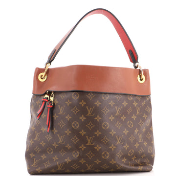 Louis Vuitton Tuileries Hobo Monogram Canvas with Leather