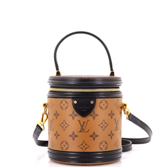 Louis Vuitton Cannes Handbag Reverse Monogram Canvas