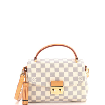 Louis Vuitton Croisette Handbag Damier