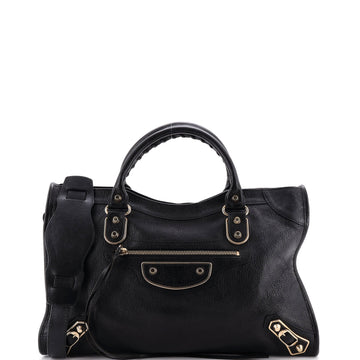 Balenciaga City Classic Metallic Edge Bag Leather Medium