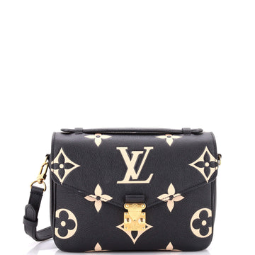 Louis Vuitton Pochette Metis Bicolor Monogram Empreinte Giant
