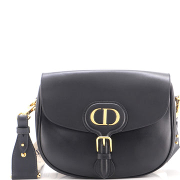 Christian Dior Bobby Flap Bag Leather Large
