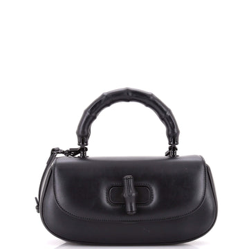 Gucci Bamboo Diva Top Handle Bag Leather Medium