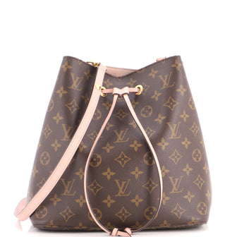 Louis Vuitton NeoNoe Handbag Monogram Canvas with Leather MM