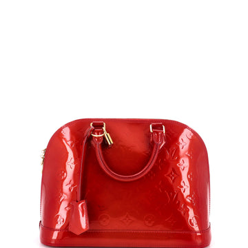 Louis Vuitton Alma Handbag Monogram Vernis PM