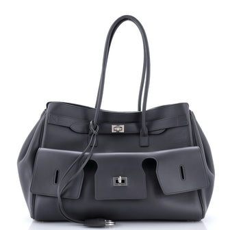 Balenciaga Bel Air Carry All Bag Leather Medium