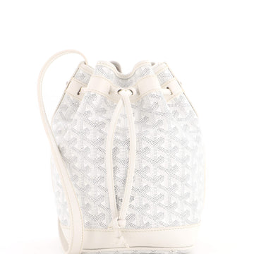 Goyard Petit Flot Bucket Bag Coated Canvas PM