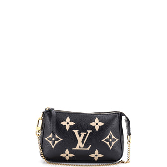 Louis Vuitton Pochette Accessoires Bicolor Monogram Empreinte Giant Mini