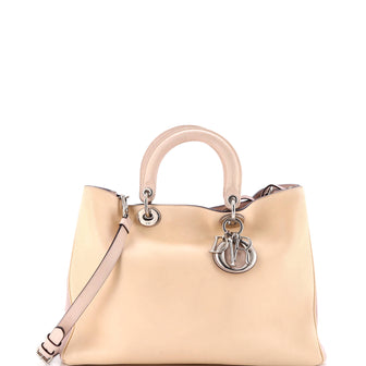 Christian Dior Diorissimo Tote Smooth Calfskin Large