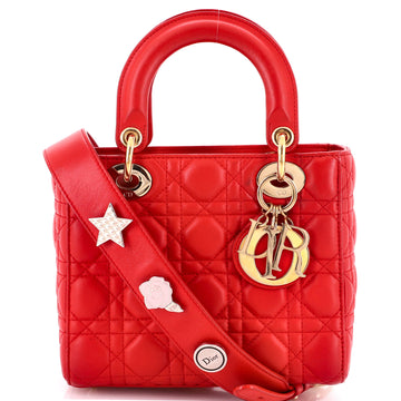 Christian Dior My ABCDior Lady Dior Bag Cannage Quilt Lambskin