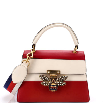 Gucci Queen Margaret Top Handle Bag Colorblock Leather Small