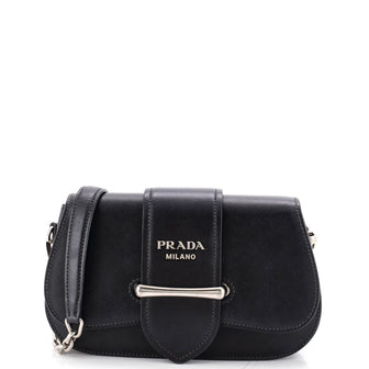 Prada Sidonie Shoulder Bag City Calf with Saffiano Mini