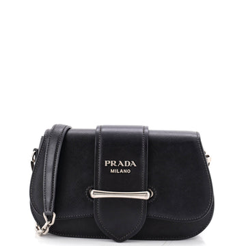 Prada Sidonie Shoulder Bag City Calf with Saffiano Mini
