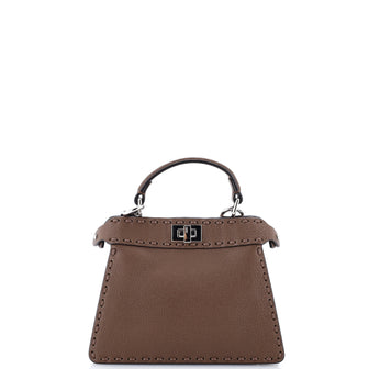 Fendi Selleria Peekaboo ISeeU Bag Leather Petite