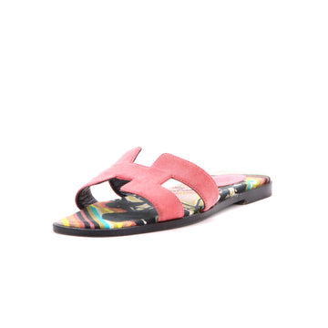 Hermes Women's Oran Sandals Suede