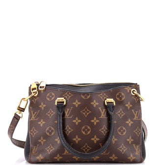 Louis Vuitton Pallas Tote Monogram Canvas with Leather BB