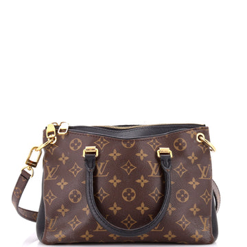 Louis Vuitton Pallas Tote Monogram Canvas with Leather BB
