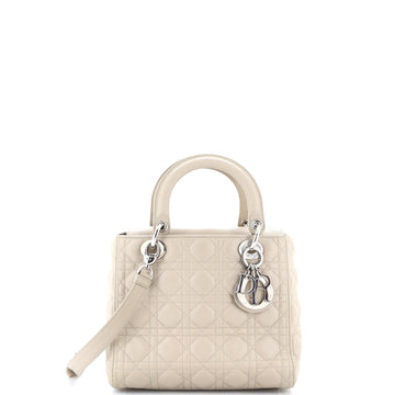Christian Dior Lady Dior NM Bag Cannage Quilt Grained Lambskin Medium