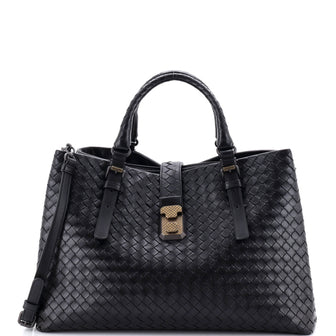 Bottega Veneta Roma Bag Intrecciato Nappa Medium
