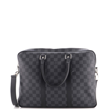 Louis Vuitton Porte-Documents Voyage Briefcase Damier Graphite PM