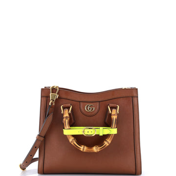 Gucci Diana NM Bamboo Handle Tote Leather Small