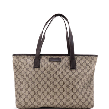 Gucci Plus Tote GG Coated Canvas with Leather Medium