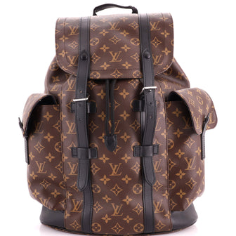 Louis Vuitton Christopher Backpack Macassar Monogram Canvas MM
