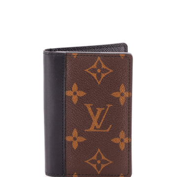 Louis Vuitton Pocket Organizer Macassar Monogram Canvas