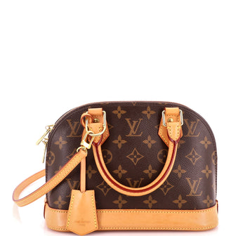 Louis Vuitton Alma Handbag Monogram Canvas BB