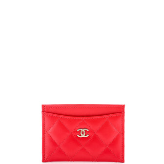 Chanel Classic Card Holder Quilted Caviar