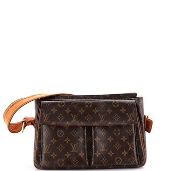 Louis Vuitton Viva Cite Handbag Monogram Canvas GM
