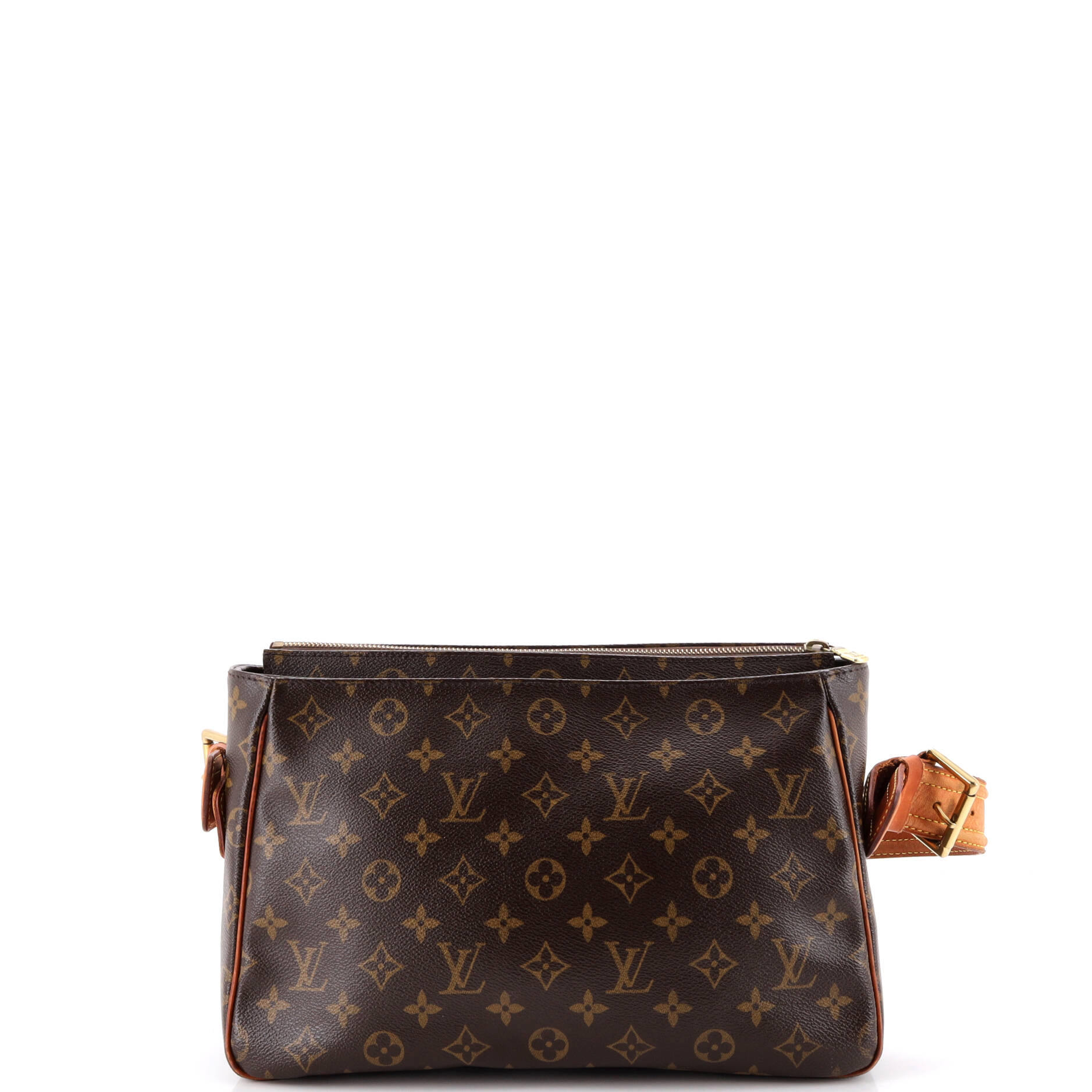 邦楽 Magazine Lv.1 Lv.2 CD Louis Vuitton Viva Cite Handbag Monogram Canvas GM Brown 4536881