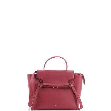 Celine Belt Bag Textured Leather Micro