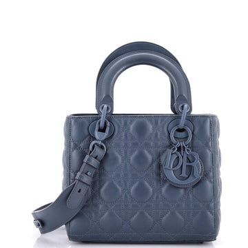 Christian Dior Ultra Matte My ABCDior Lady Dior Bag Cannage Quilt Calfskin