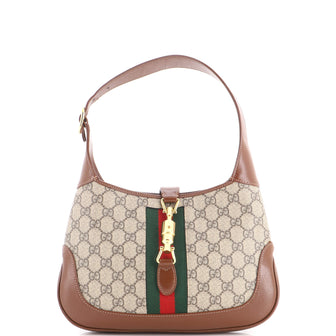 Gucci Jackie 1961 Hobo GG Coated Canvas Small