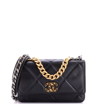 Chanel 19 Wallet on Chain Quilted Lambskin