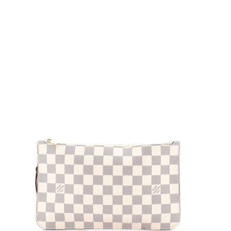 Louis Vuitton Neverfull Pochette Damier Large