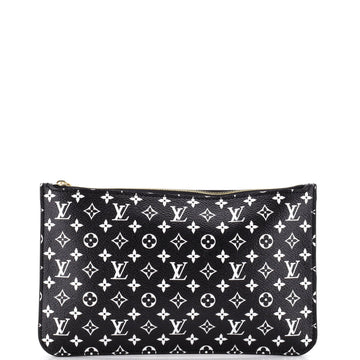 Louis Vuitton Neverfull Pochette Limited Edition Jungle Monogram Giant Large