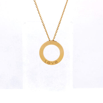 Cartier Love Pendant Necklace 18K Yellow Gold