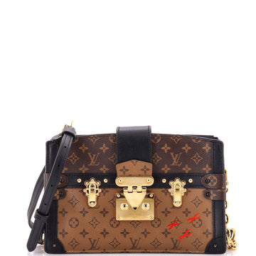 Louis Vuitton Trunk Clutch Reverse Monogram Canvas