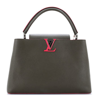 Louis Vuitton Capucines Bag Leather GM